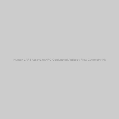 Human LAP3 AssayLite APC-Conjugated Antibody Flow Cytometry Kit